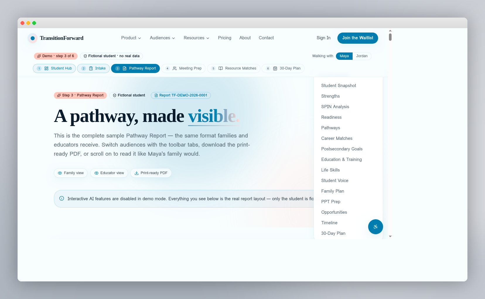 The Pathway Report