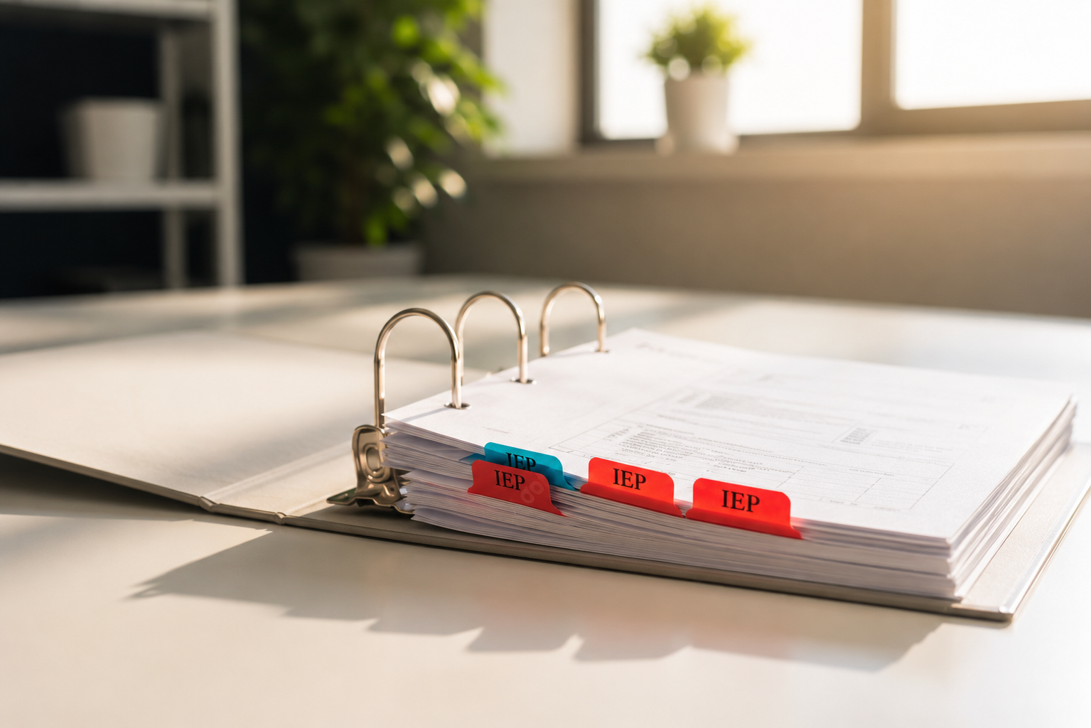 IEP upload and plain-language summary